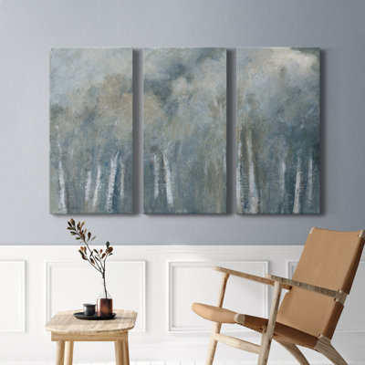 " Birch Solitude " 3 - Pieces