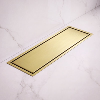 12" Linear Grid Shower Drain