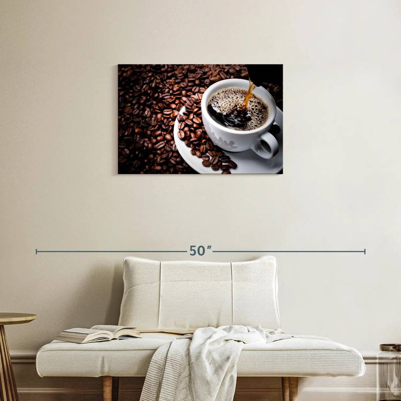 Yarlin Hot Black Coffee, 20" H x 30" W