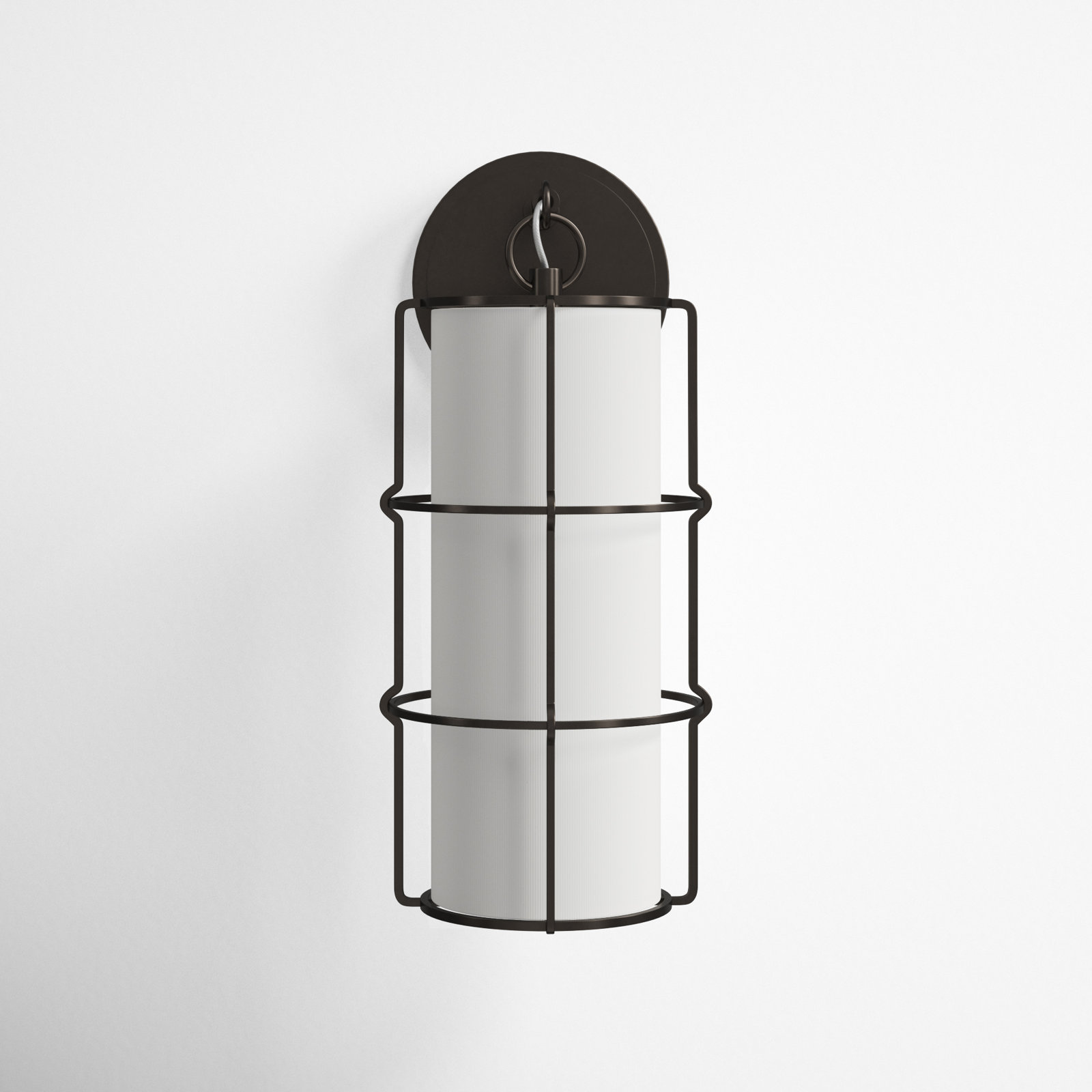 Maxwell Single Light Dimmable Armed Sconce, Old Bronze