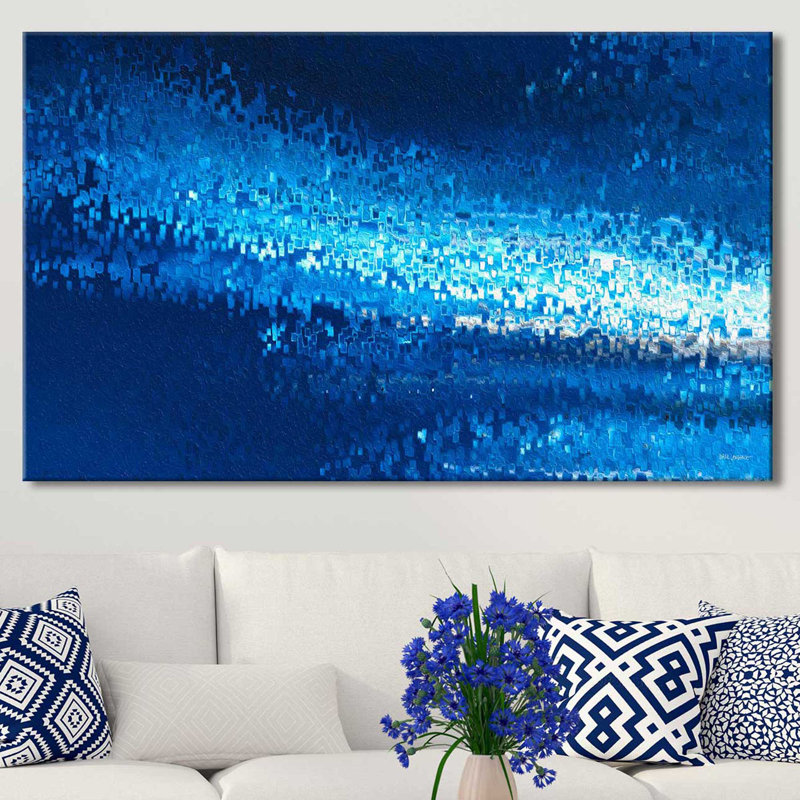 « Psaume 119:105 our Light » par Mark Lawrence, reproduction d’art, H 18 po x l 30 po x P 1 po, Toile tendue