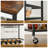 Padraic Metal Bar Cart