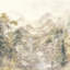 Surfaces Collection Mystic Mountain 118.1-Inches Wide x 9.3-Feet High 6-panel Wall Mural