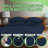 Premium Rayon From Bamboo Blend Sheet Set With Deep Pockets, Cooling and Breathable-370659629-402371287