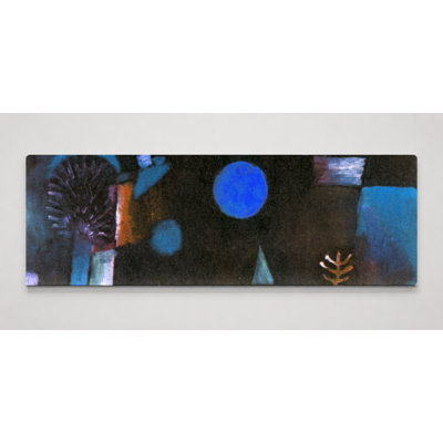 «Blue Night Landscape», art mural sur toile panoramique