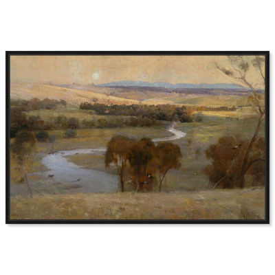 Art Remedy, paysage classique, toile, cadre, glisse toujours