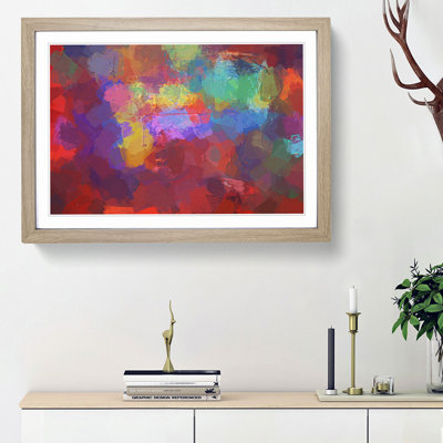 Eternal Thoughts in Abstract - Picture Frame Painting Print