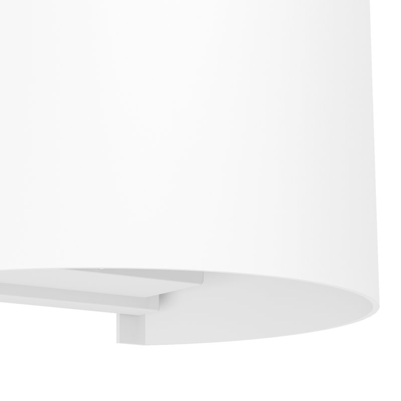 10cm H Outdoor Sconce, White