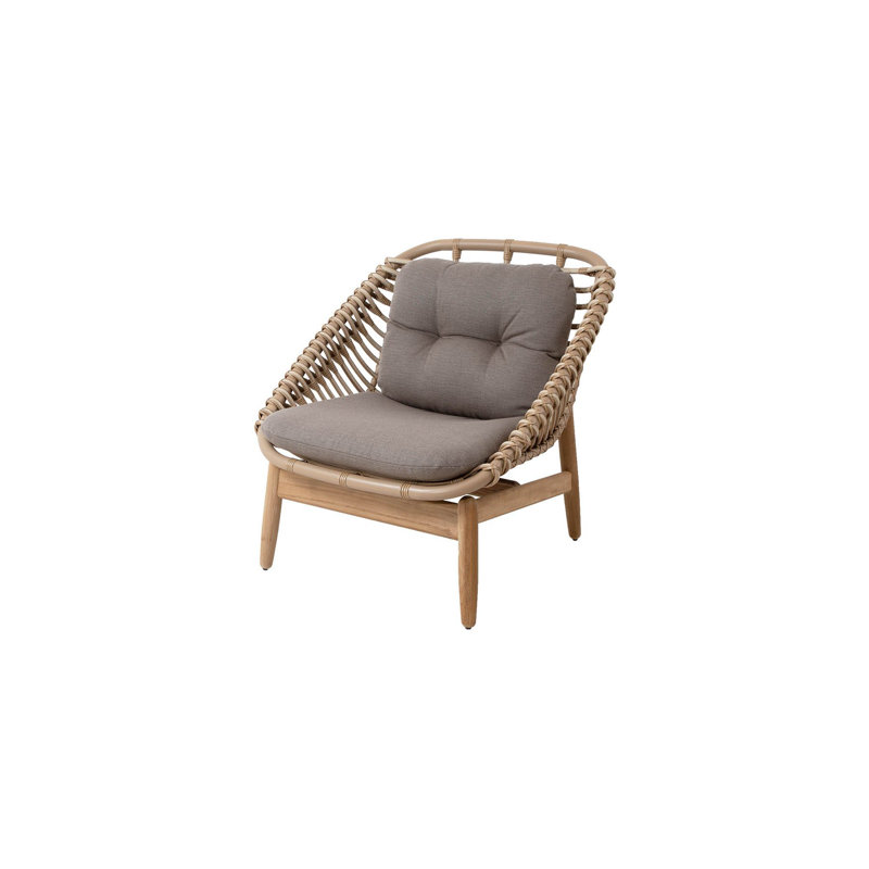 Strington Teak Patio Chair with Cushions