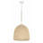 Jerard 3 - Light Matte White Dome Pendant