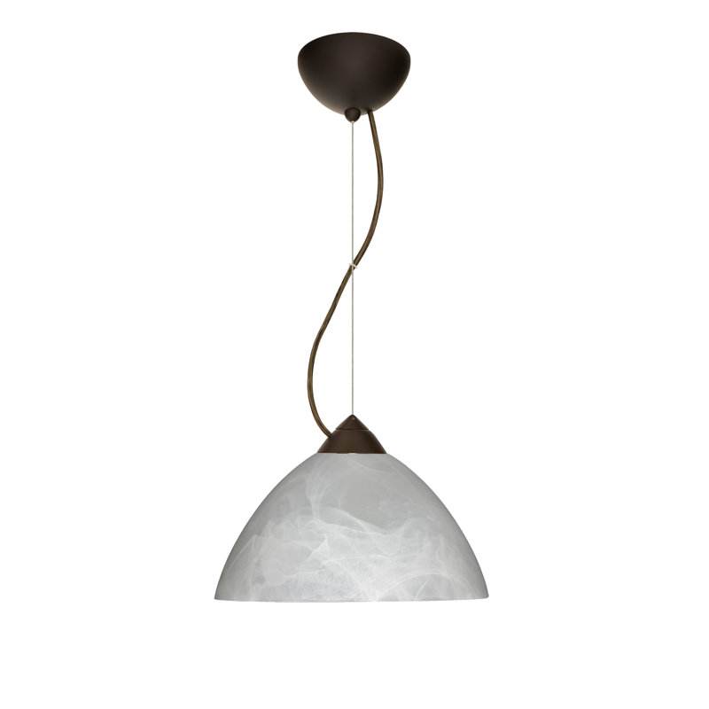 Tessa 1 - Light Single Pendant, Bronze, LED