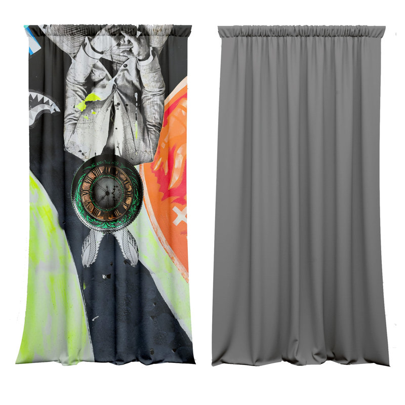 Velvet Blackout Curtain Panel Pair, 148cm Width x 350cm Drop