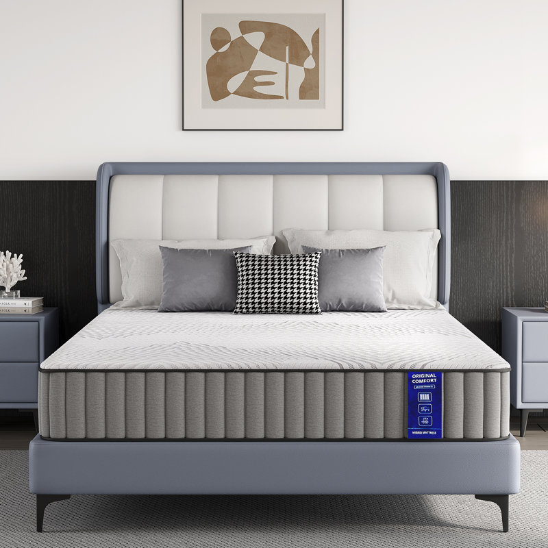 Matelas hybride mi-ferme 10,5 po Wayfair Sleep™, Double