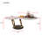 Armo 2 - Piece Exquisite rotating end table