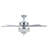 52" Crystal Ceiling Fan with Lights-1519667945