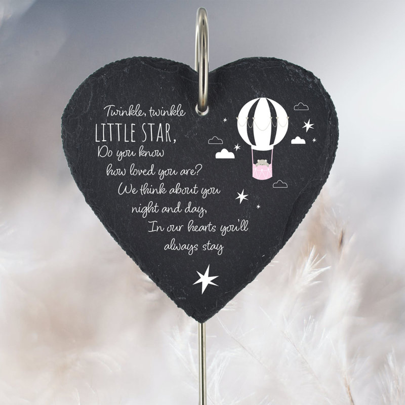 Bradie Waterproof Stone People Memorial Plaque