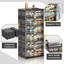 6-Tier Foldable Shoe Rack For Closet Entryway