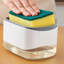 Porte-éponge de distribution de savon en plastique