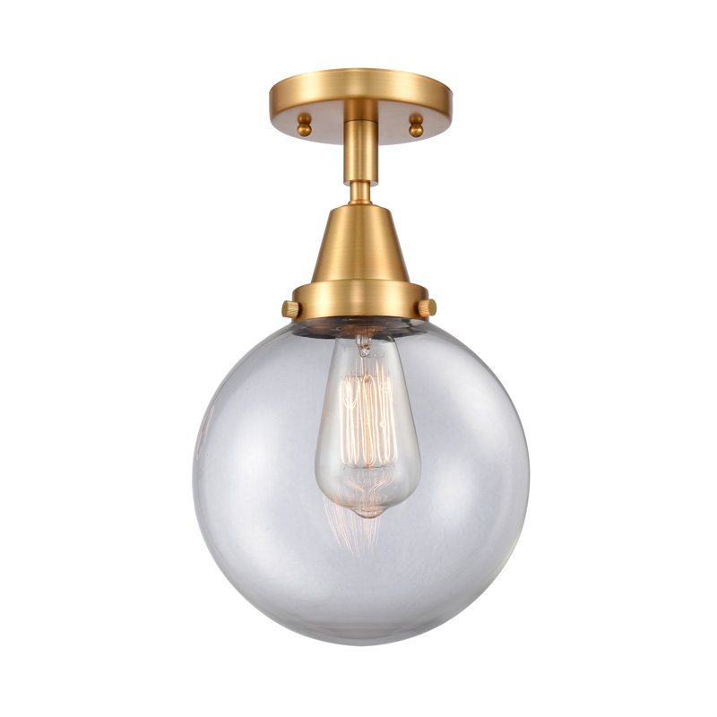 Plafonnier encastré Alphonsa, Ampoule non incluse, Oui, Or satiné