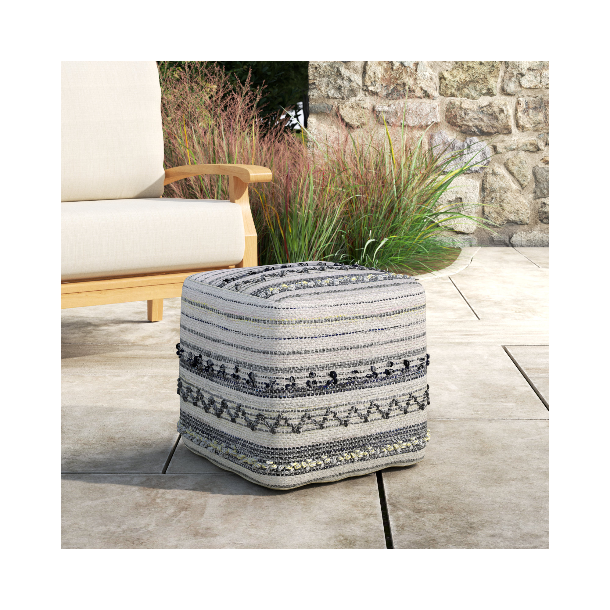 Renee Outdoor Ottoman