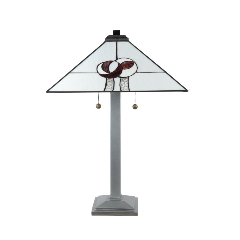 Lampe de table Tiffany Mack Rose