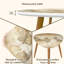 Ensemble de 2 tables basses gigognes Triangle