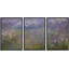 Célèbre œuvre d'art «Nymphéas» par Claude Monet-102292308-102292307