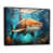 Black Floater Framed