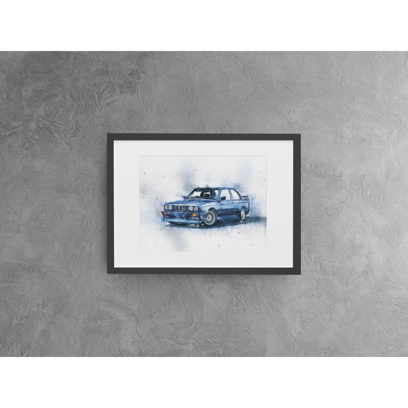 E30 M3 Classic Car - Single Picture Frame Print