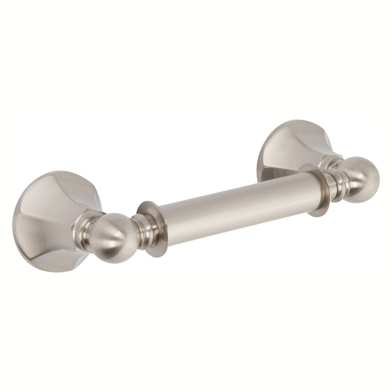 Empire Double Post Toilet Paper Holder, Satin Nickel