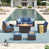 Blue Cushion/Brown Frame is out of stock selected