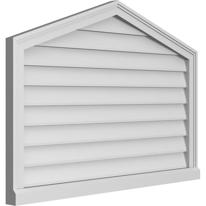 Ventilé à pignon non-fonctionnel Signature, H 28 po x l 40 po x P 2 po