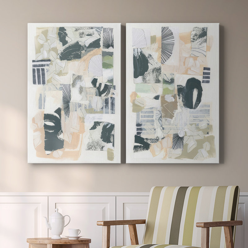 Toile tendue avec panneau Washi I-Premium Gallery - Prêt à accrocher, H 27 po x l 18 po