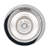 3-1/2" Wing Nut Style Kitchen Sink Drain Basket Strainer-105013600