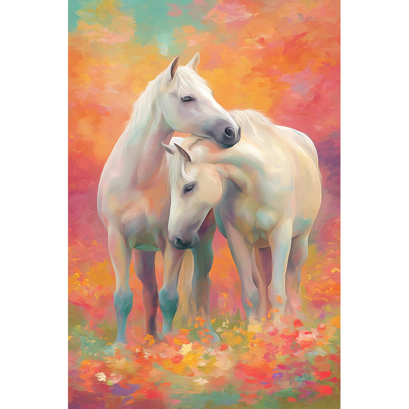 Art mural toile tendue ensoleillée, L 30 po x H 40 po x P 1,5 po