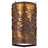 Rustic Lodge Flush Mounted Sconce