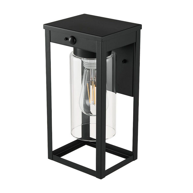 Silver Outdoor Wall Lantern