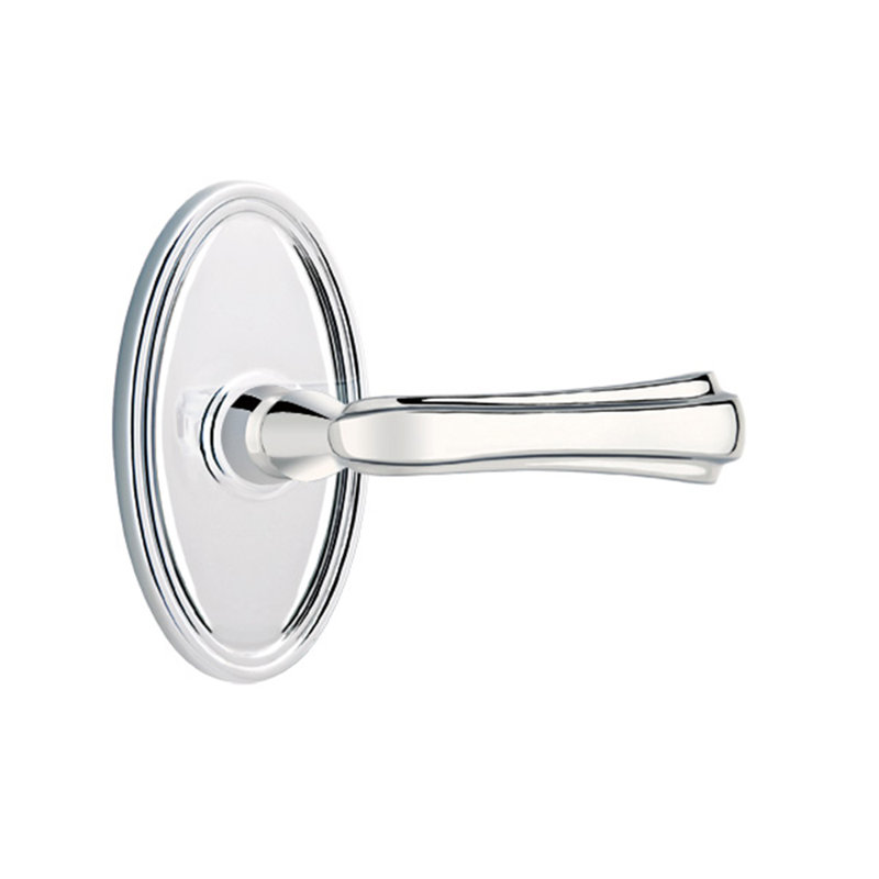 Wembley Double Dummy Door Lever, Right, Polished Chrome