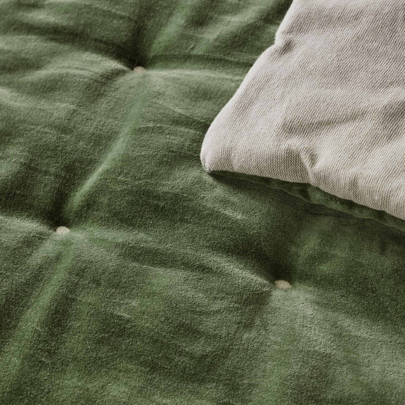 Jaipur Throw Blanket, Olive