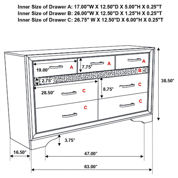 Dimensions du produit
