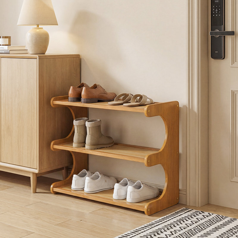 6 Pair Stackable Shoe Rack