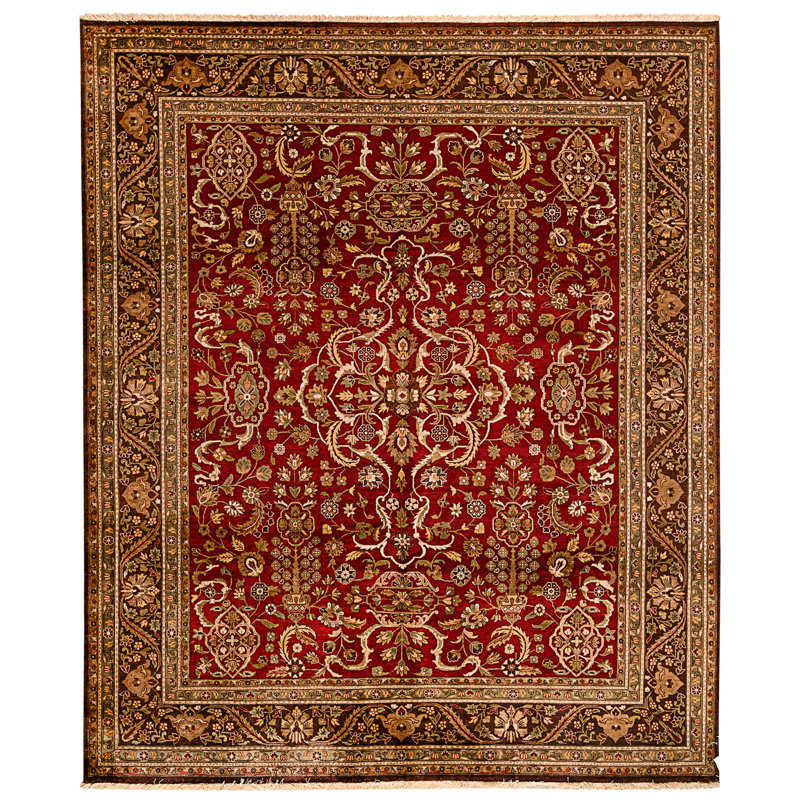 One-of-a-Kind 8'6" x 10'4" Hand Knotted Area Rug
