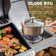 4-Burner Propane Gas Grill With Side Burner
