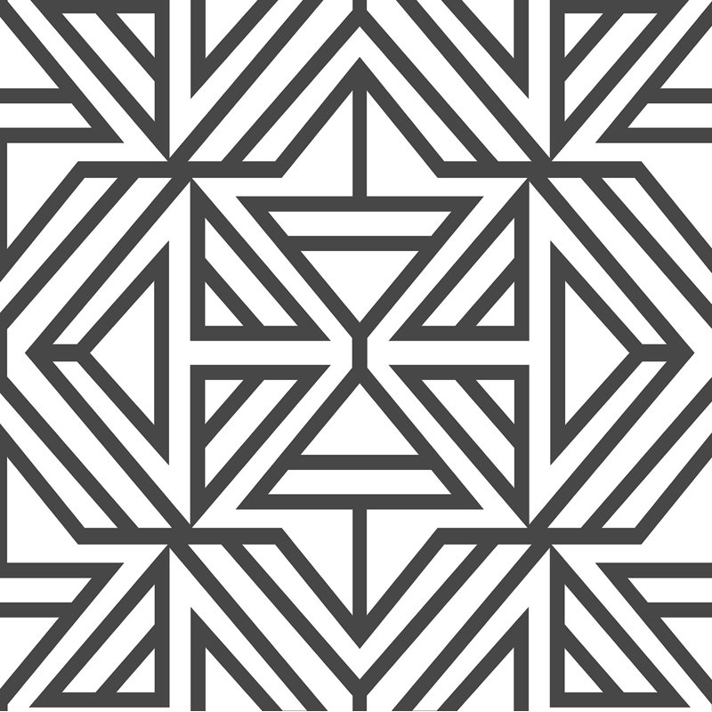 Rouleau de papier peint adhésif L 18 pi x l 20,5 po Amery Linear