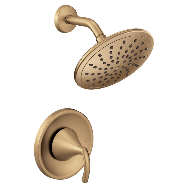 Moen Glyde Posi-Temp Rain Shower Single-Handle Shower Only Faucet Trim Kit (Valve Sold Separately)