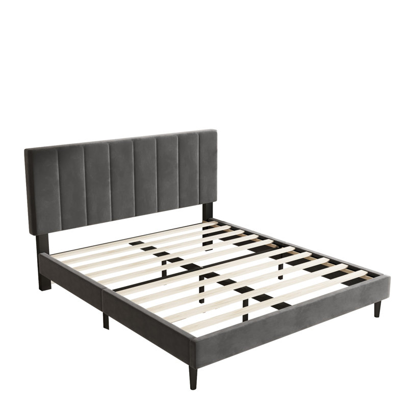 Upholstered Bed Frame, Double (4'6)