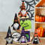 Mini-plateau orné de 8 gnomes d'Halloween