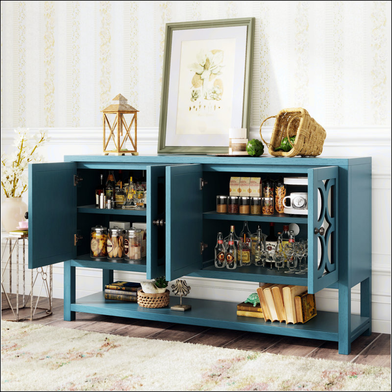 Console Arlon, Bleu marine antique