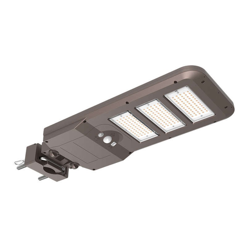 Bronze 3000-Lumen Solar LED Flood Light with Motion Sensor