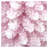 HOMCOM 7' Pink Snow-Flocked Artificial Pencil Christmas Tree with Stand